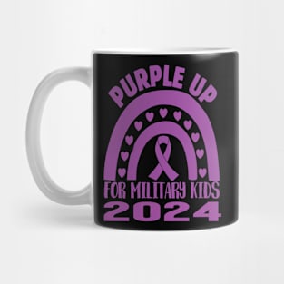 Purple Up For Military Kids Military Child Month Mug